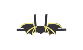 Kostým v Tvare Netopierích Krídel pre Psa na Halloween Kostým v Tvare Netopierích Krídel pre Psa na Halloween