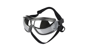 Slnečné Okuliare pre Psa s UV Ochranou a Nastaviteľnými Popruhmi - Vetru a Vode Odolné Slnečné okuliare pre psov s UV ochranou, nastaviteľné popruhy, vetruodolné, obvod hlavy 36-56 cm.