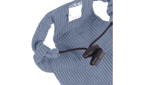 Dýchatelná športová čiapka pre Psa na Leto Corgi v priedušnej modrej rebrovanej športovej čiapke pre psov, ľahká, nastaviteľná pracka zabezpečuje bezpečné uchytenie.