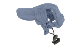 Dýchatelná športová čiapka pre Psa na Leto Corgi v priedušnej modrej rebrovanej športovej čiapke pre psov, ľahká, vysokokvalitná, štýlový a chladný vzhľad.