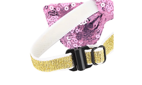 Trblietavý Party Motýlikový Obojok pre Mačky a Malé Psy Trblietavý Party Motýlikový Obojok pre Mačky a Malé Psy