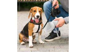 Skladacia Fľaša na Vodu pre Psa 550 ml – Prenosná Miska na Vodu pre Domáce Zvieratá z Potravinárskeho Silikónu Skladacia Fľaša na Vodu pre Psa 550 ml – Prenosná Miska na Vodu pre Domáce Zvieratá z Potravinárskeho Silikónu